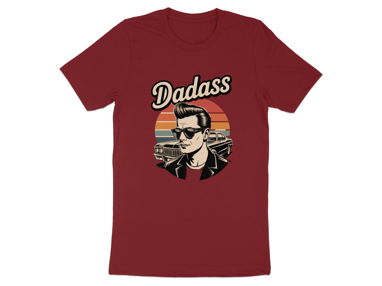 Cool Dadass Retro Look Casual T-Shirt product