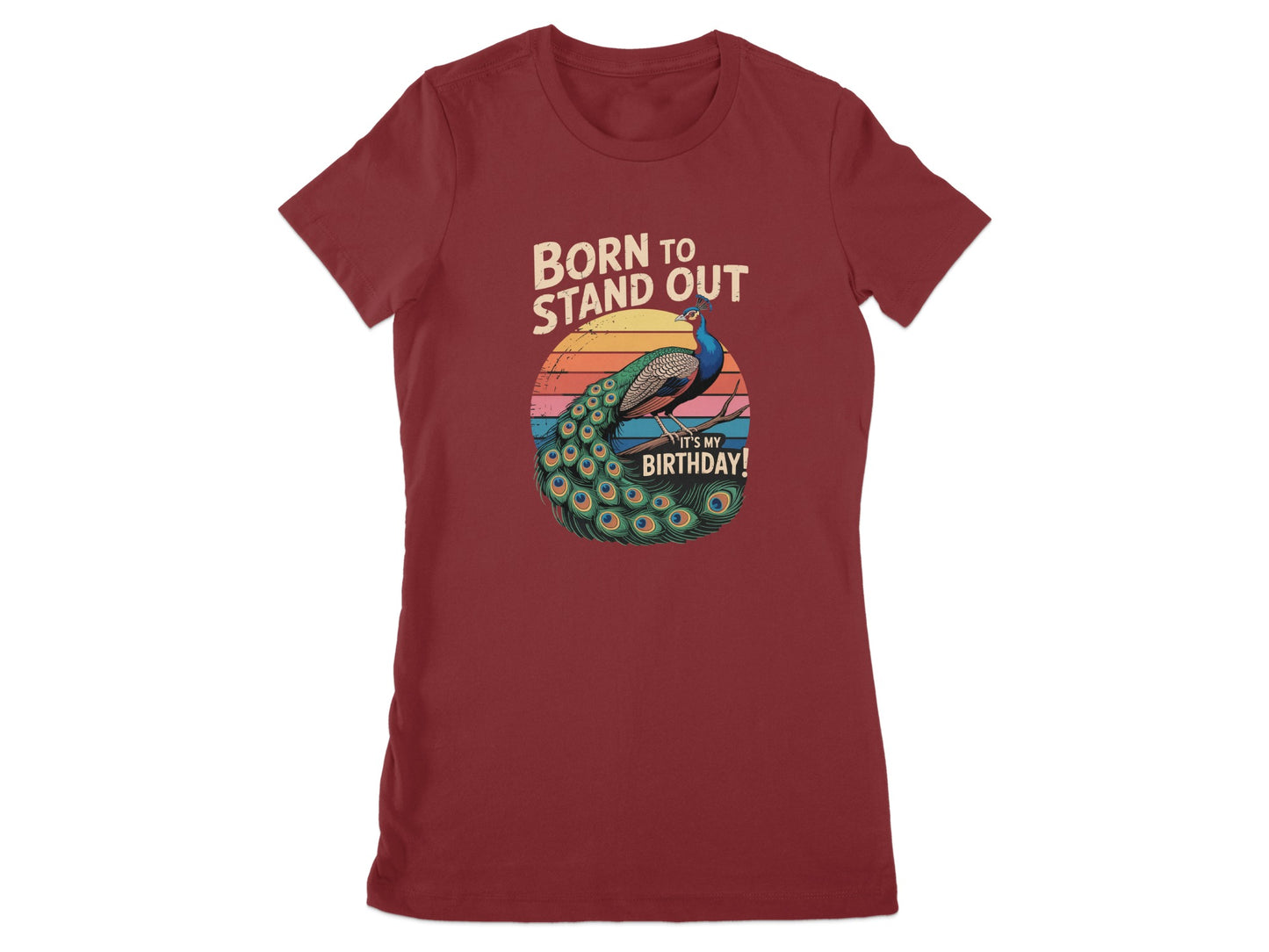 Born To Stand Out It's My Birthday T-Shirt product