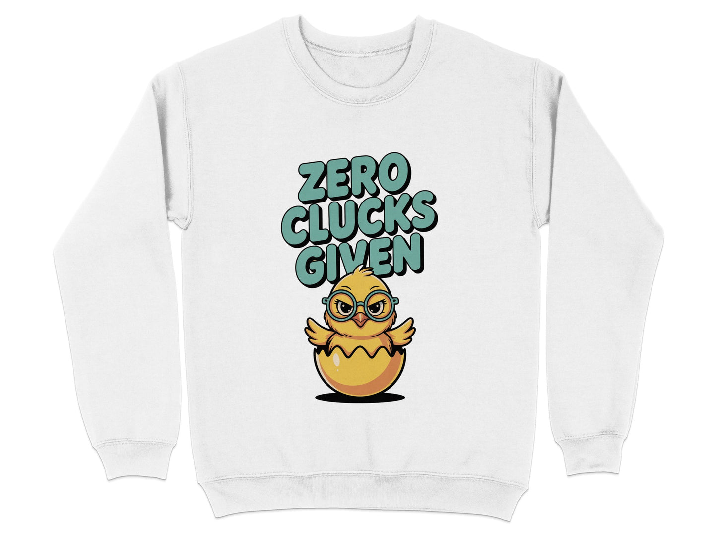 Zero Clucks Given Chicken Sweatshirt product type