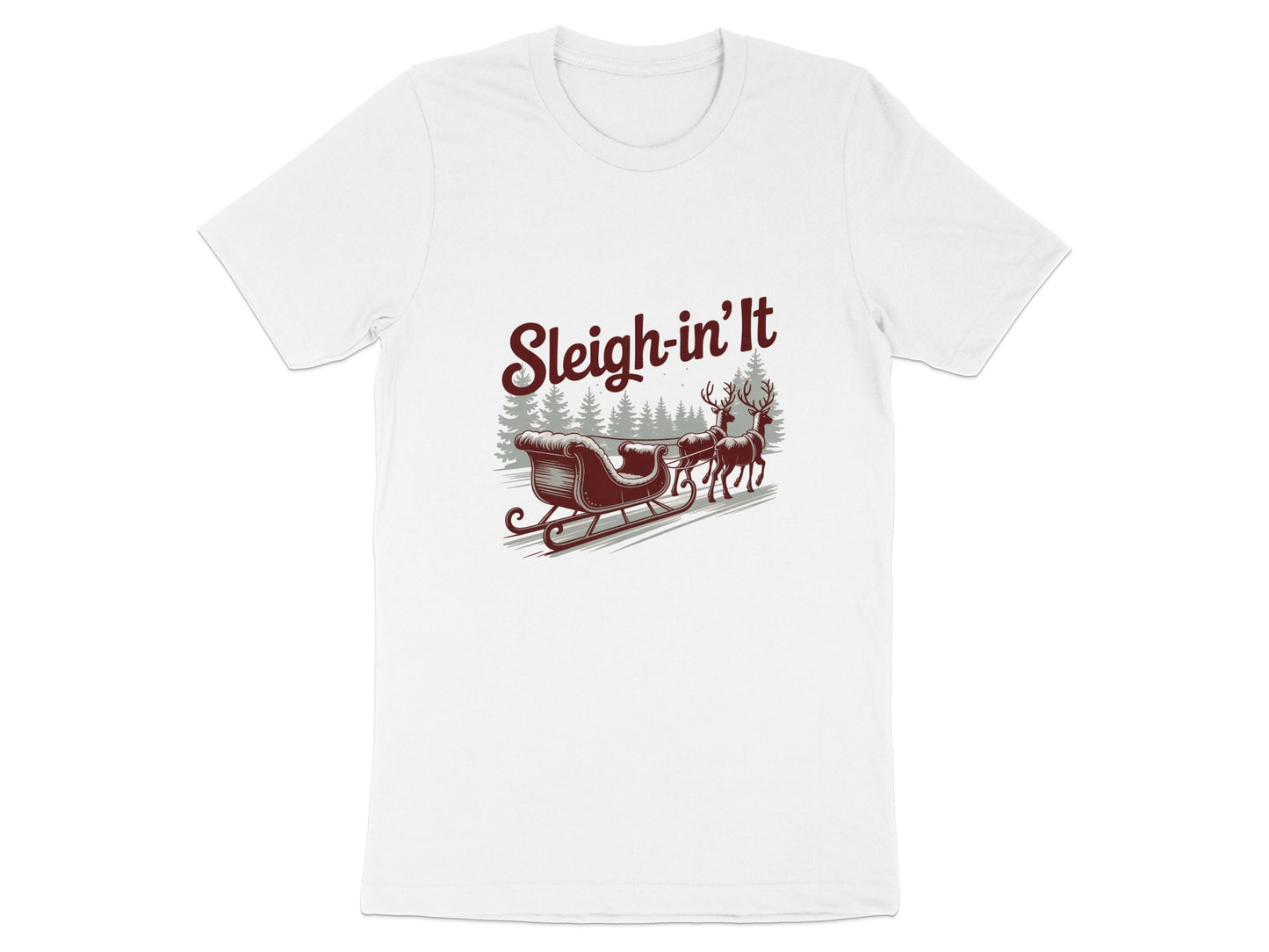 Sleigh-in' It Graphic Tee Perfect for Holiday Season product