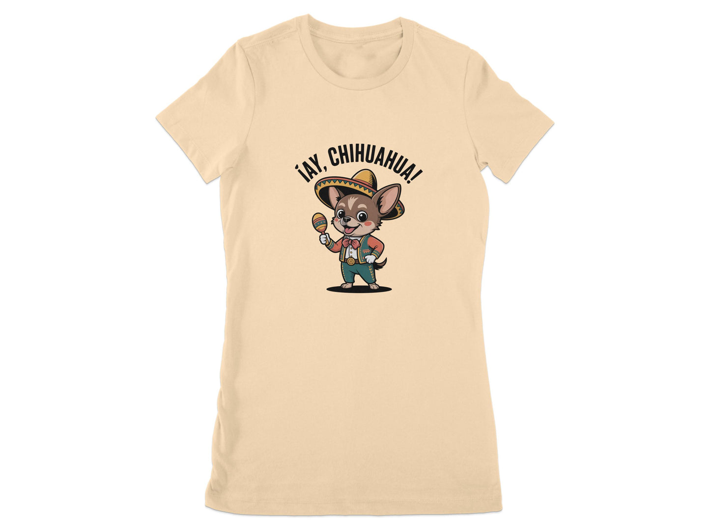 ¡Ay Chihuahua! Cute Cartoon Dog Character T-shirt product