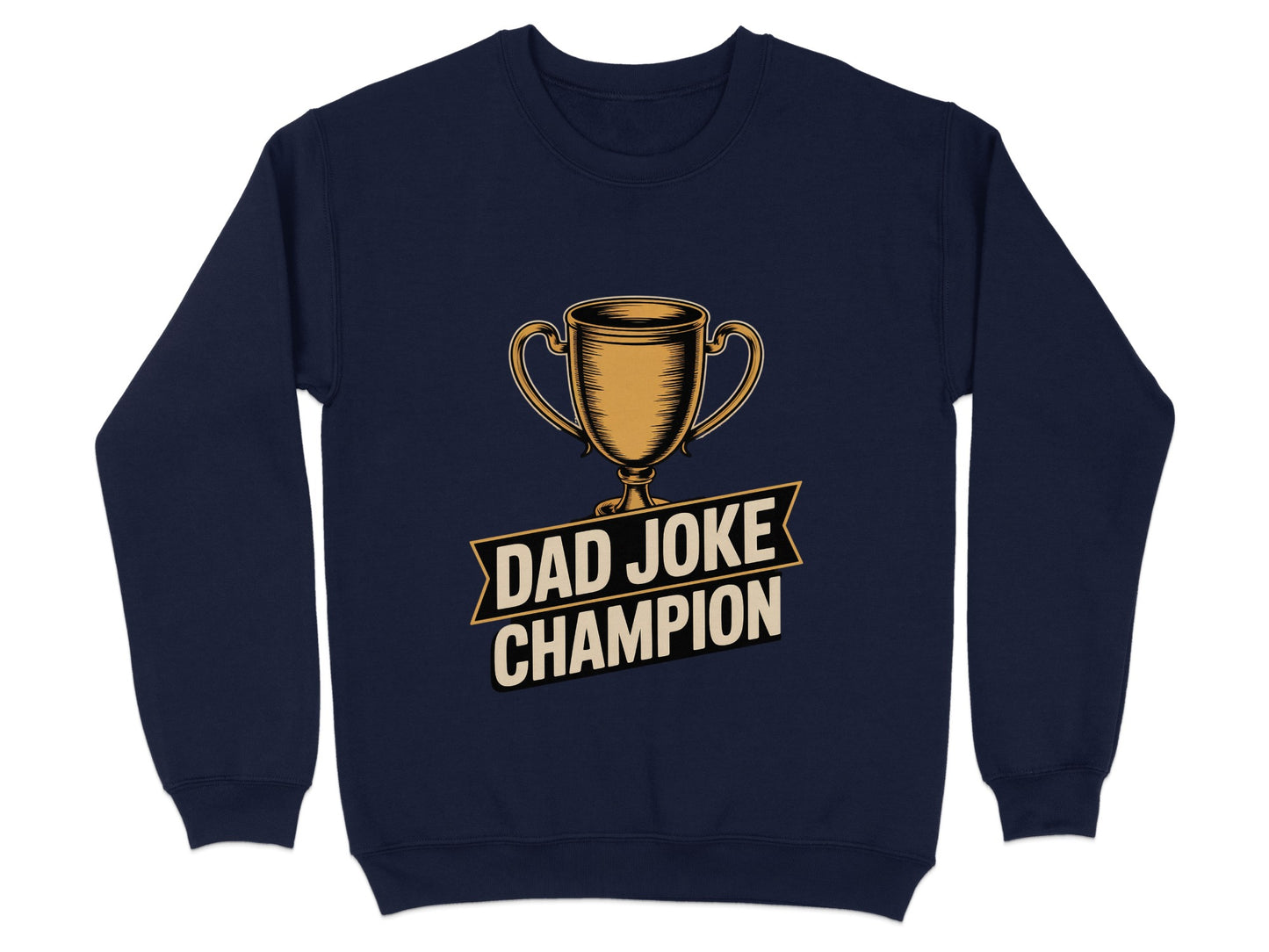 Dad Joke Champion Trophy Graphic Sweatshirt product