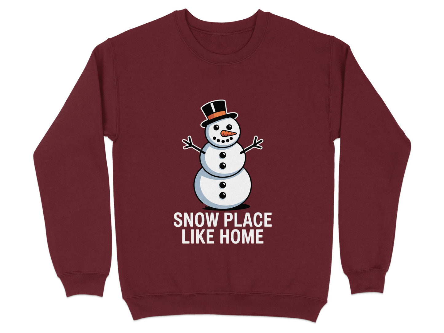 Snowman Graphic Design Snow Place Like Home product type