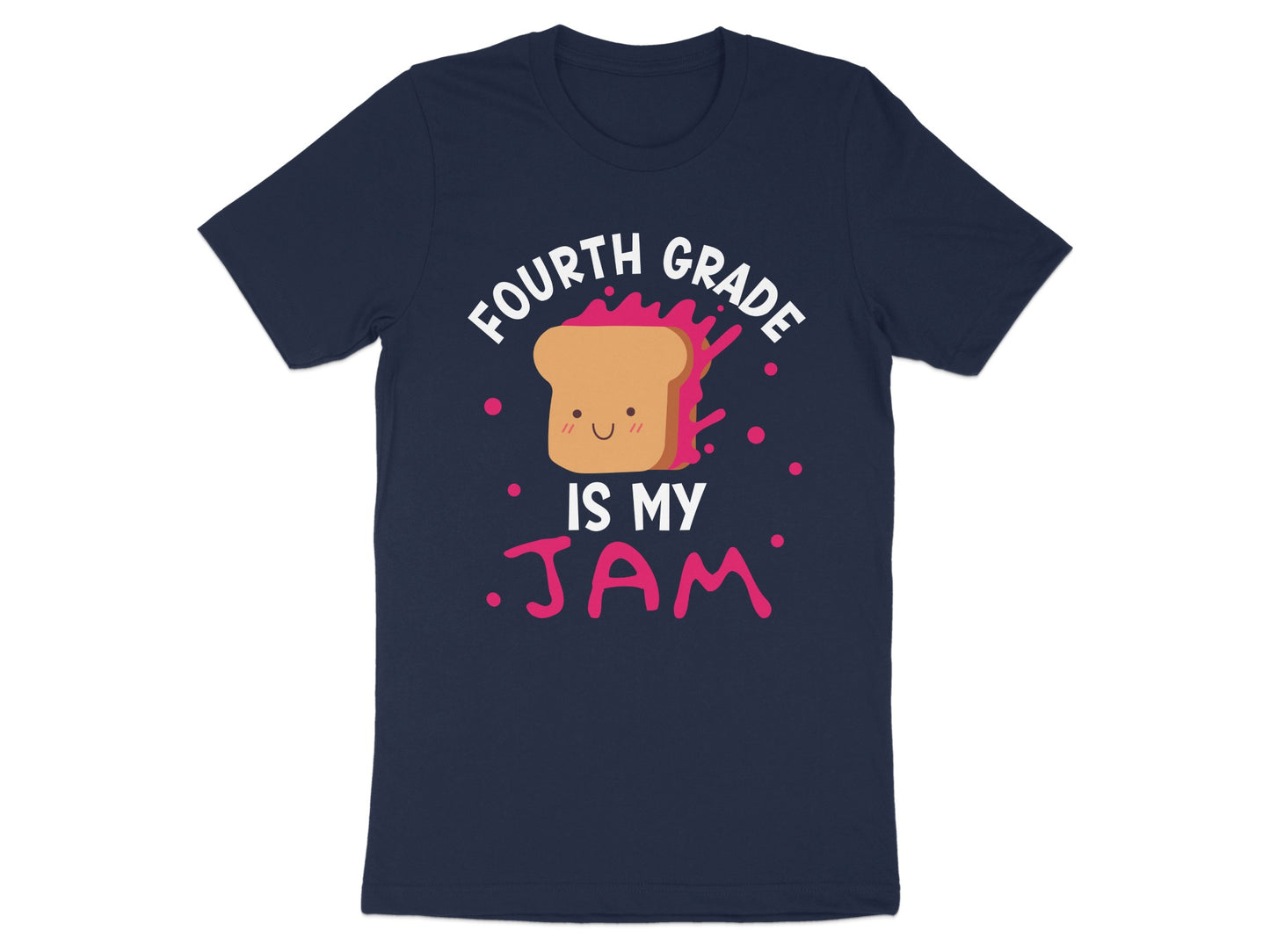 Fourth Grade Is My Jam Graphic T-shirt product type