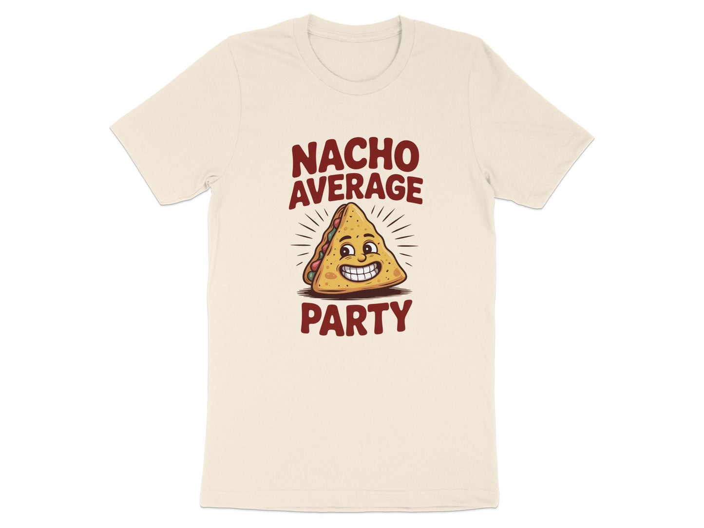 Nacho Average Party Fun Graphic T-Shirt product type