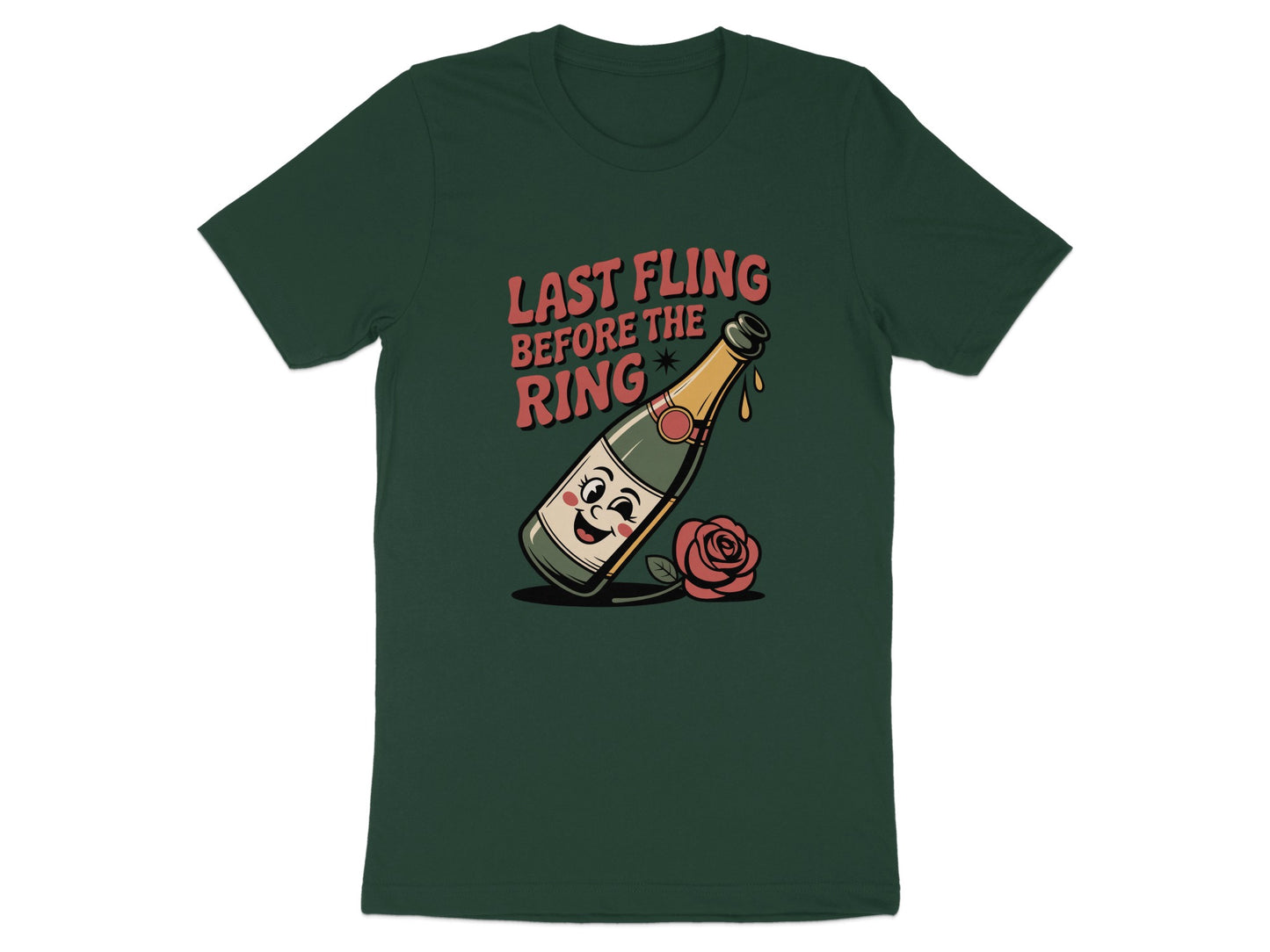 Last Fling Before The Ring T-shirt product type