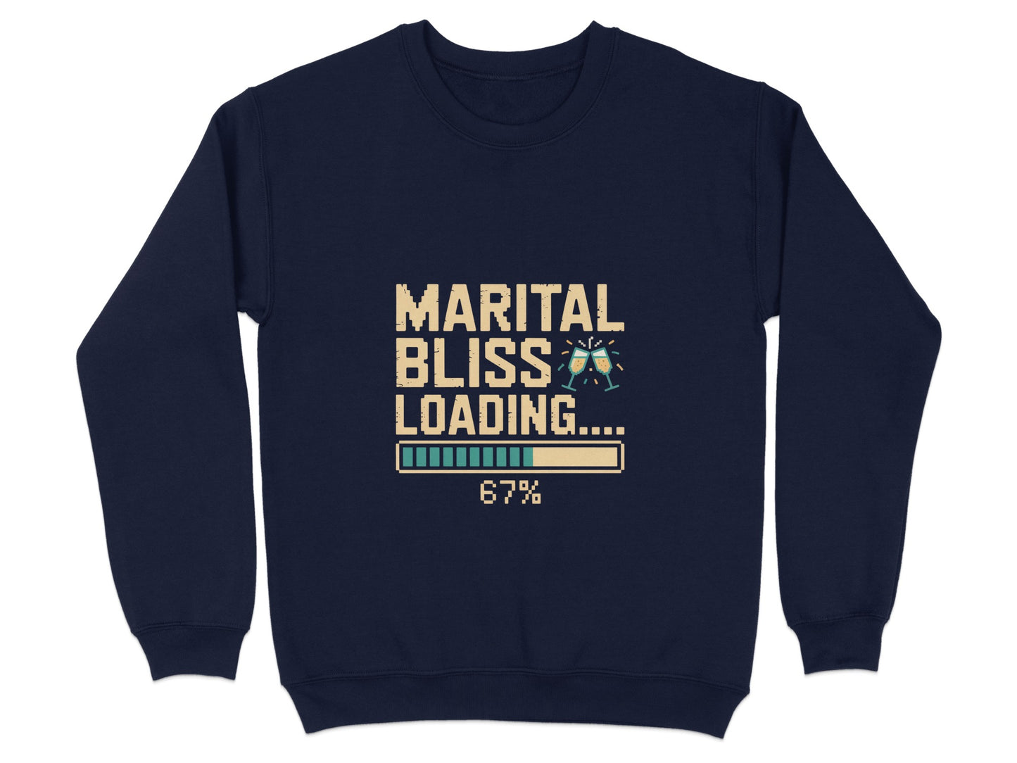Marital Bliss Loading Graphic Sweatshirt product type