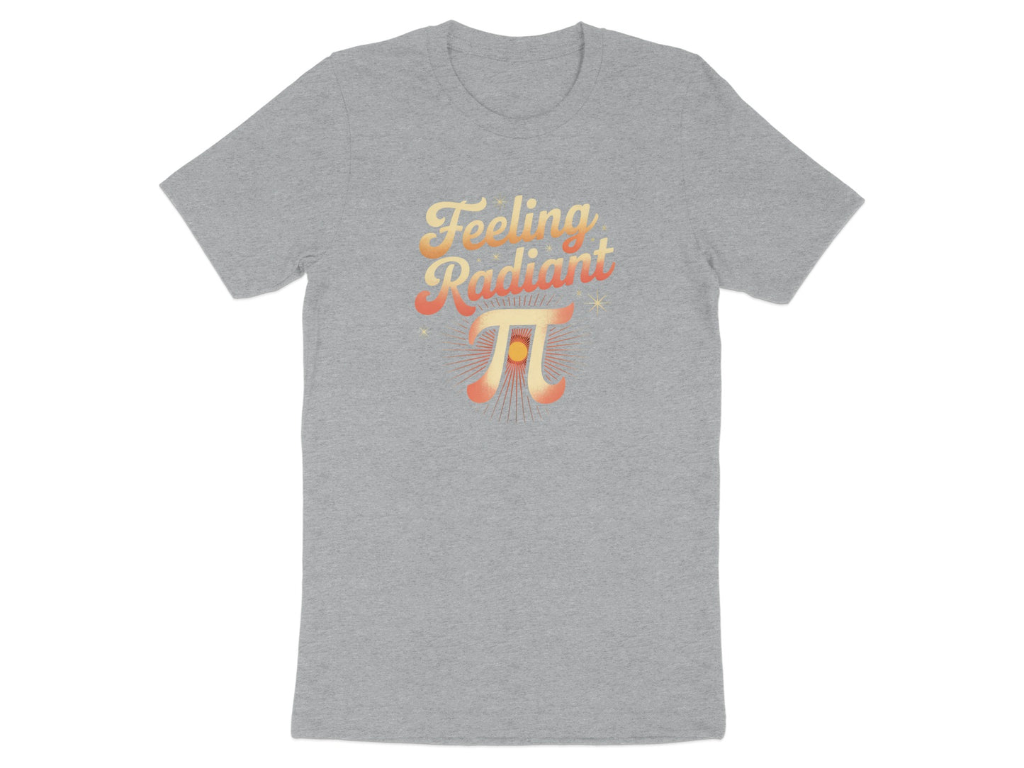 Feeling Radiant Pi Graphic Tee Shirt product type