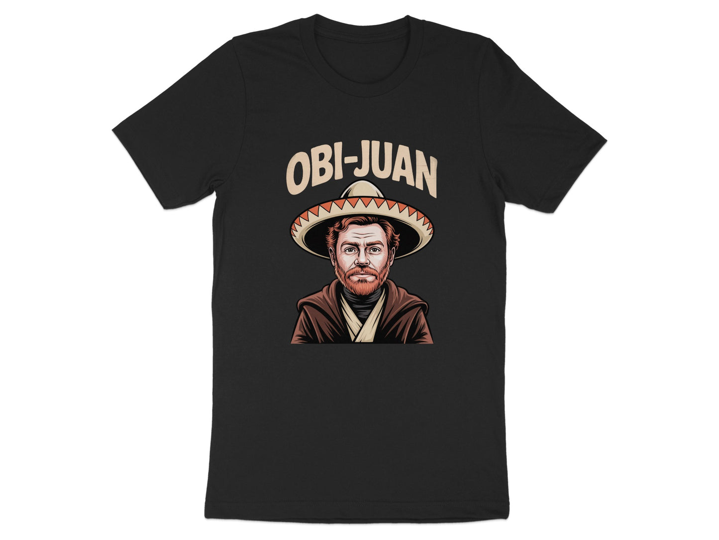 Obi-Juan Graphic Tee Funny Printed T-shirt product type