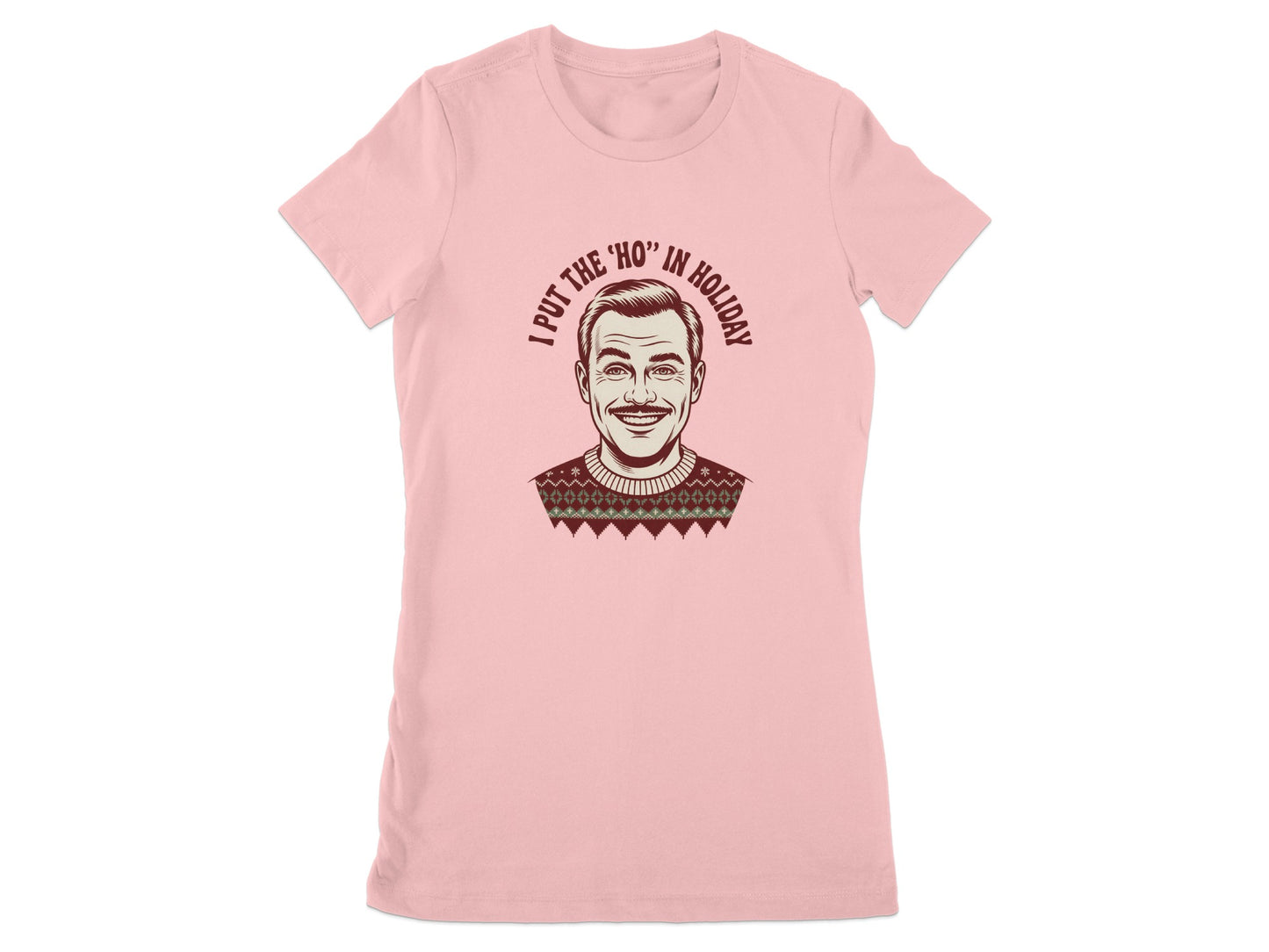 I Put The Ho In Holiday Graphic Tee product type