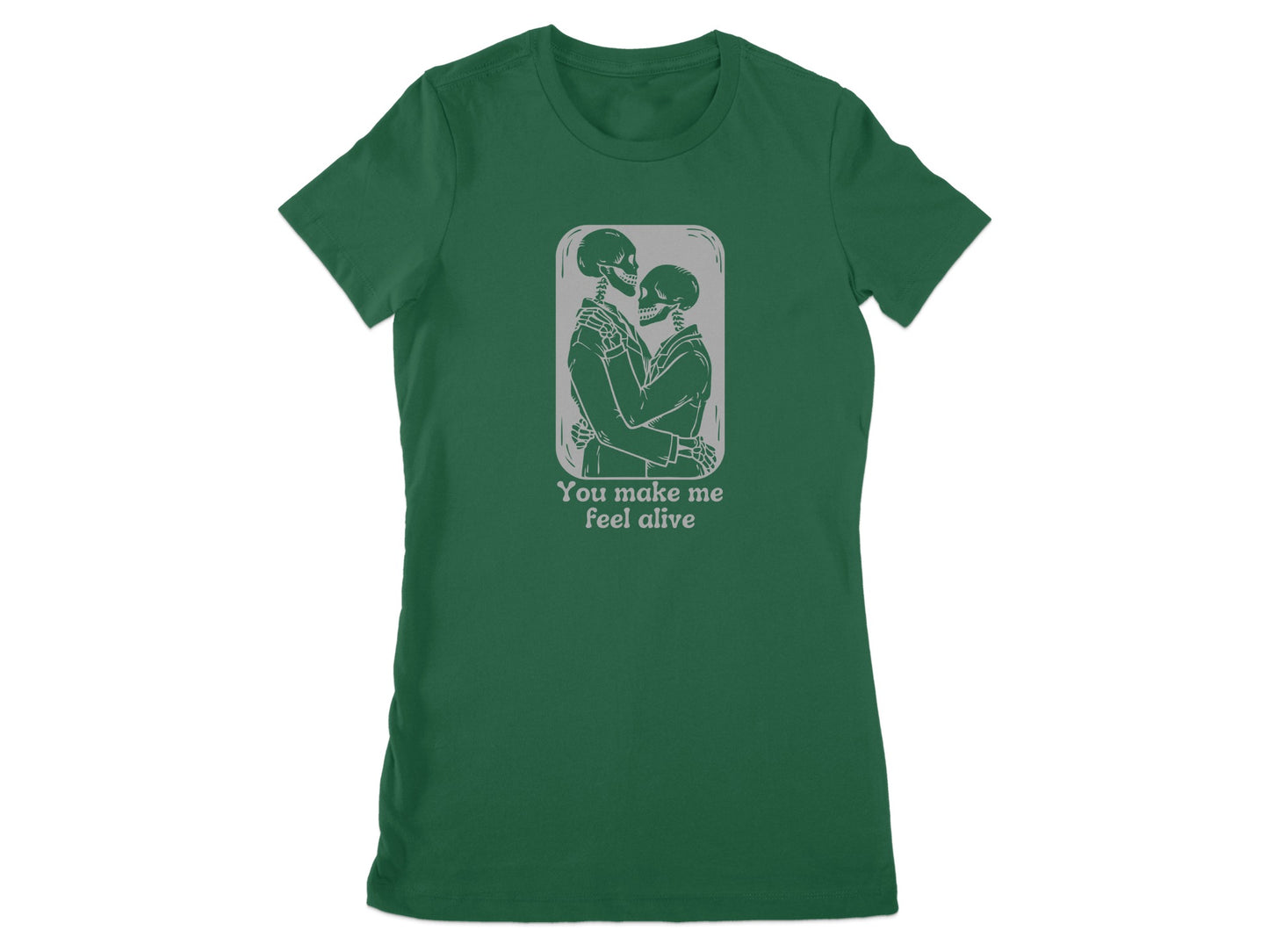 You make me feel alive graphic print shirt product type