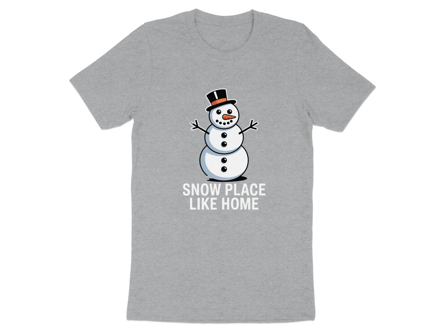 Snow Place Like Home Snowman Graphic T-Shirt product
