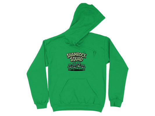 Shamrock Squad Green Hoodie Fashionable Apparel product