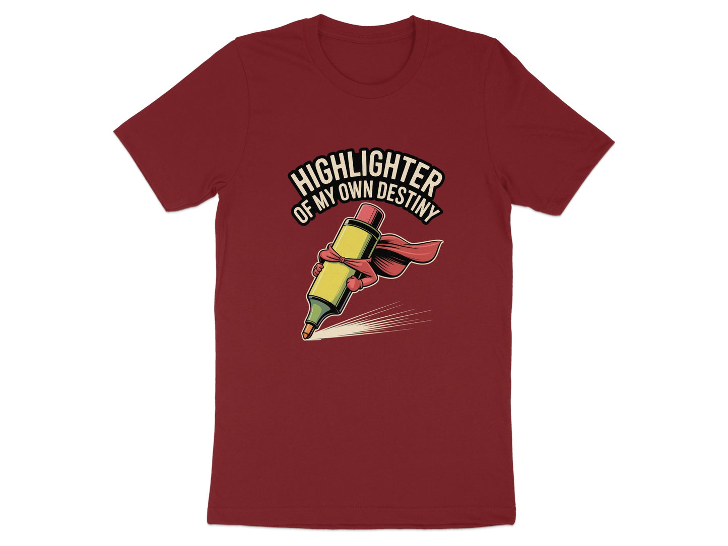 Highlighter Of My Own Destiny Graphic T-Shirt product type