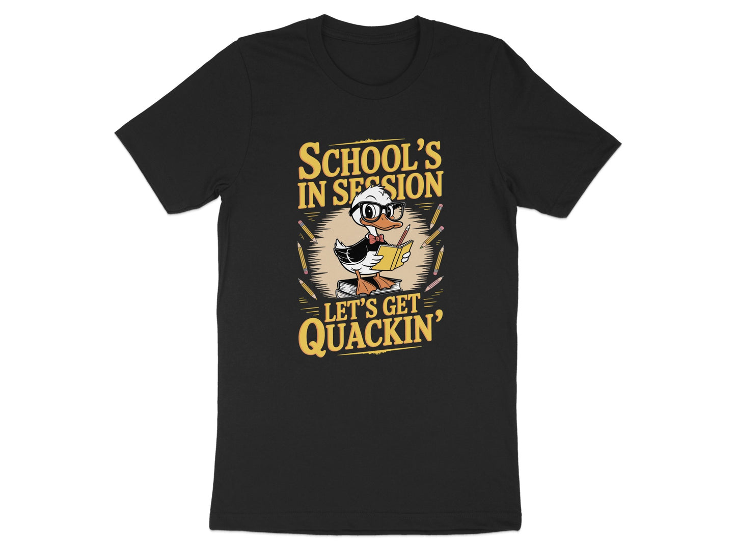 School's In Session Let's Get Quackin' T-Shirt product type