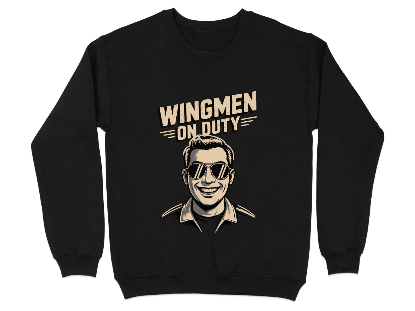 Wingmen on Duty Sweater Cool Graphic Sweater product