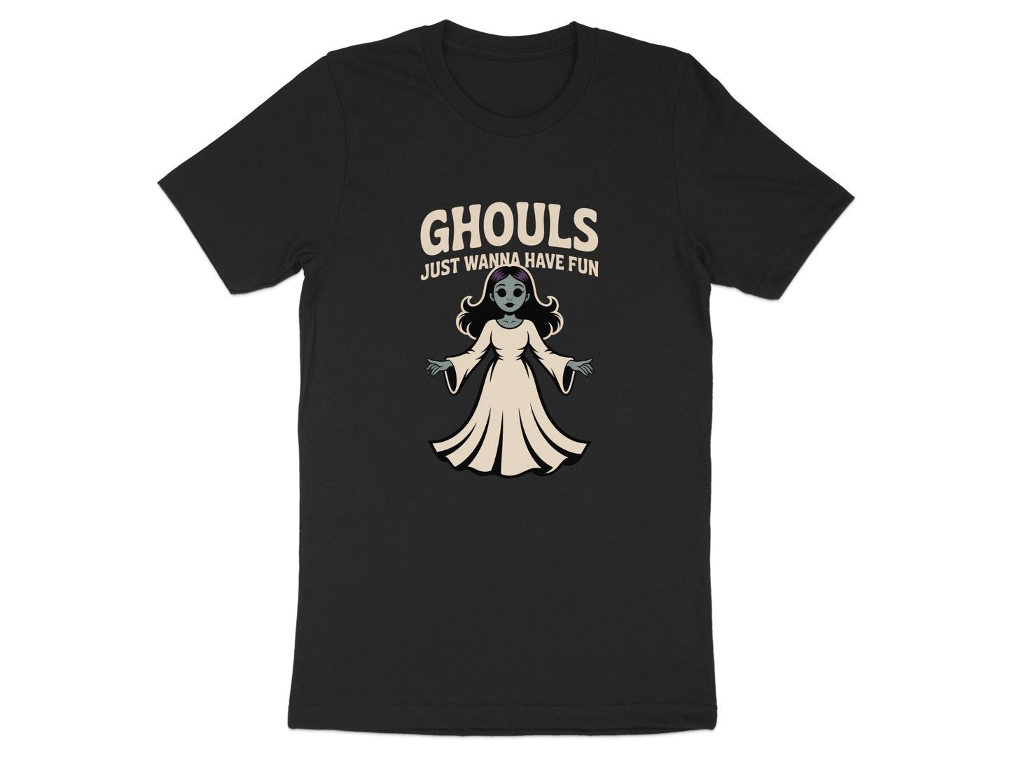Ghouls Just Wanna Have Fun Printed T-Shirt product type