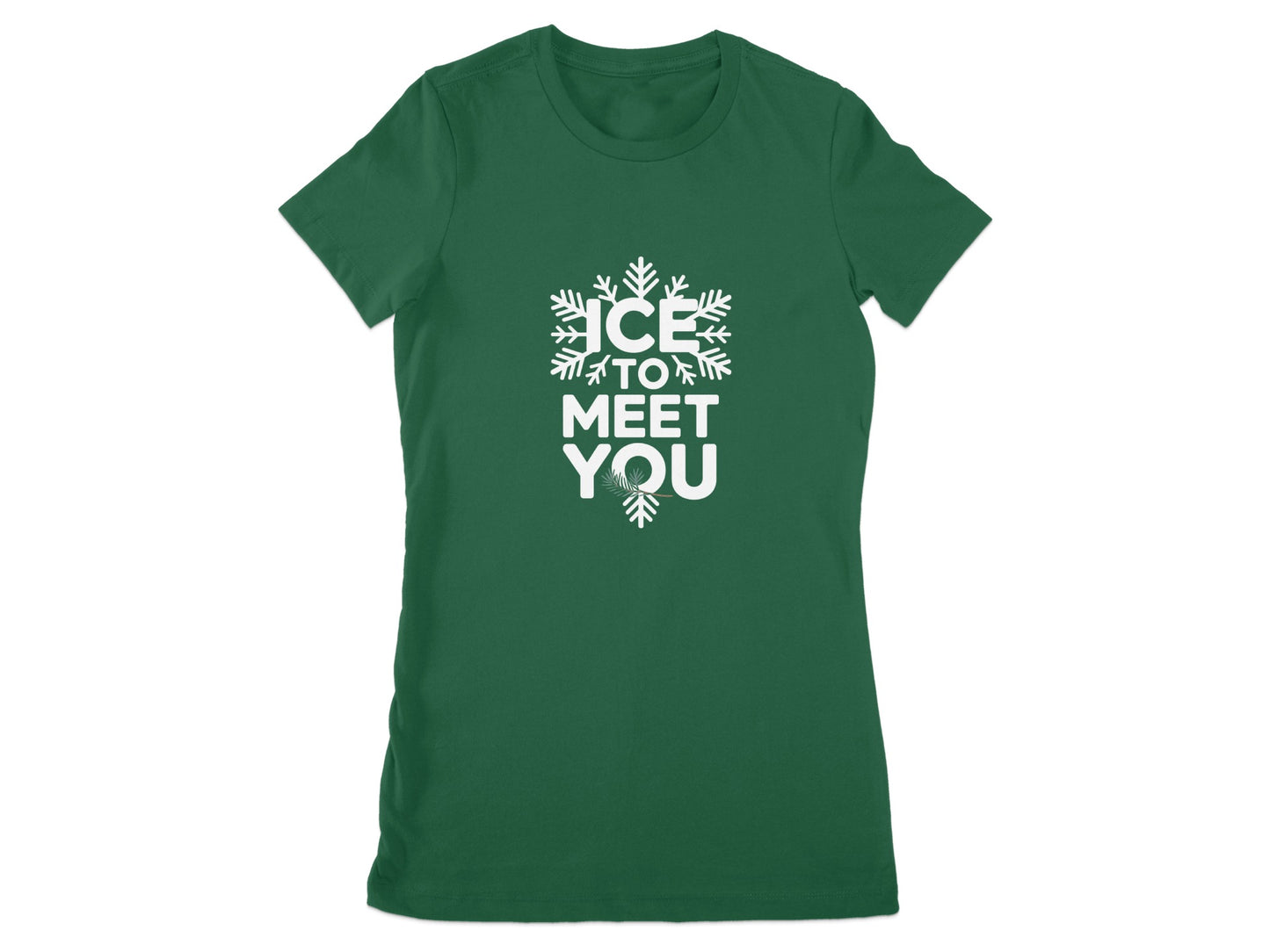 Ice to Meet You Snowflake T-Shirt product type