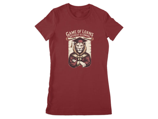 Game of Loans Interest Is Coming Graphic T-shirt product