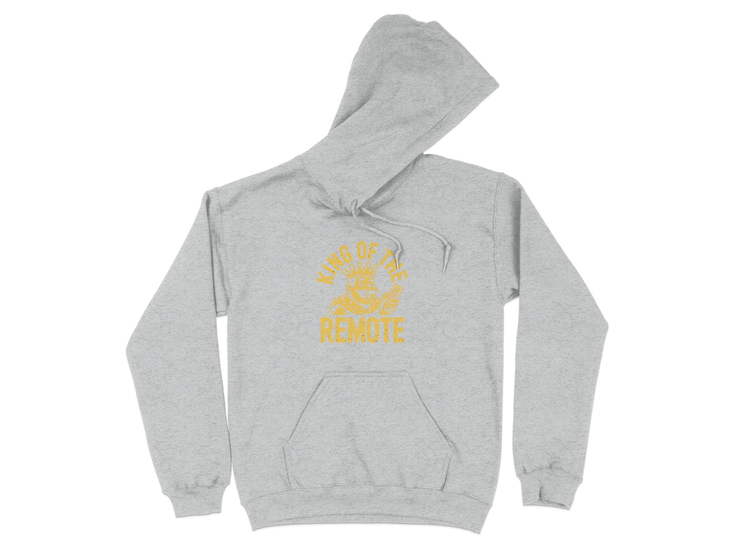 King of the Remote Graphic Hoodie Comfortable product type