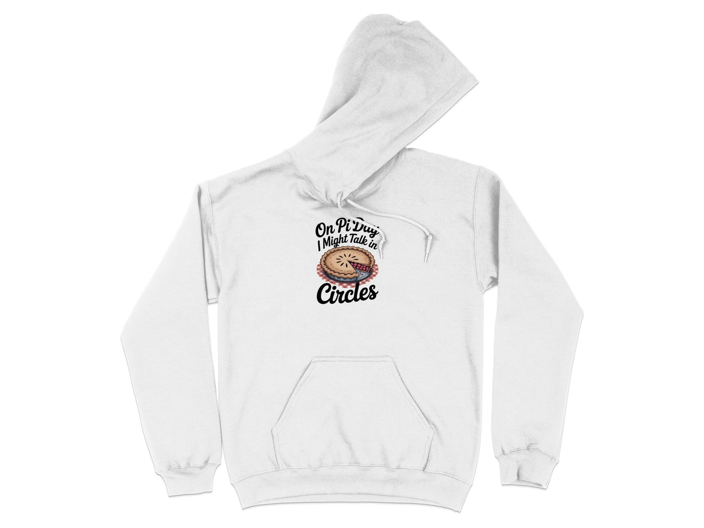 On Pi Day I Might Take In Circles Printed Hoodie product