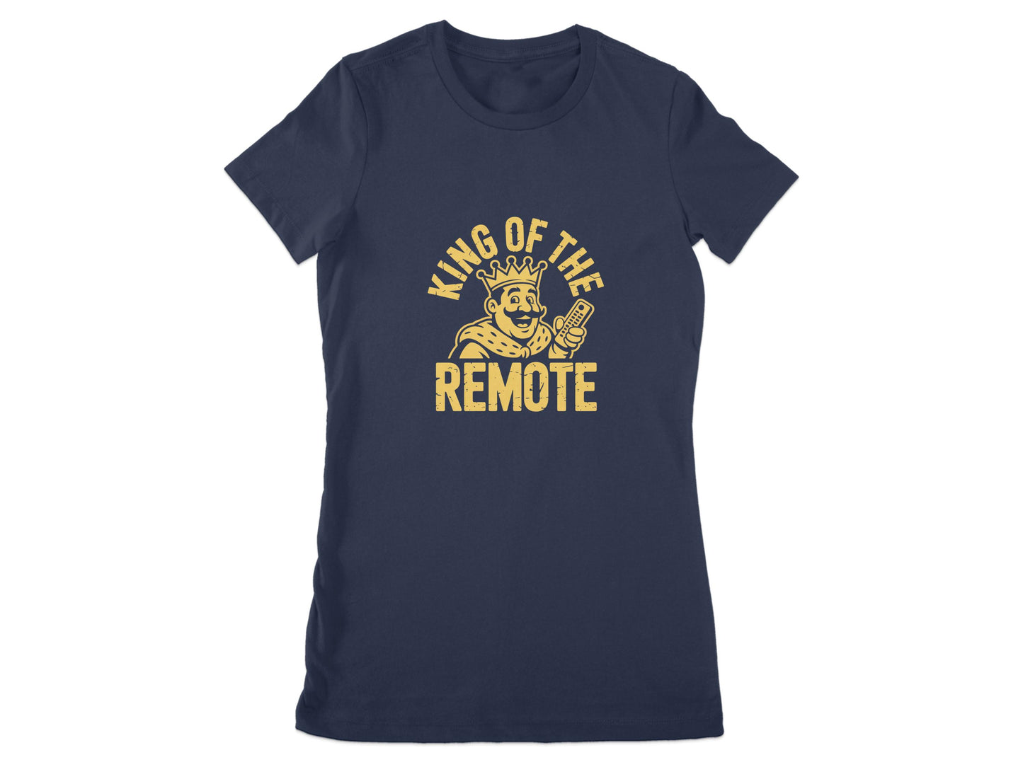 King of The Remote Graphic Design T-shirt product type