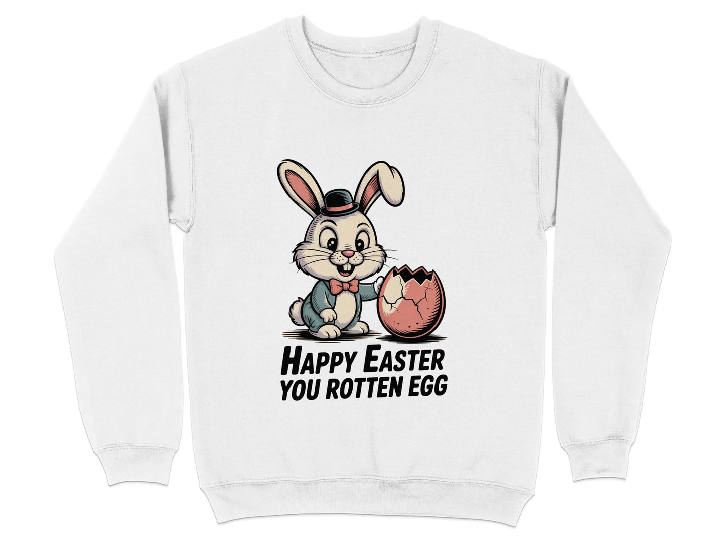 Happy Easter You Rotten Egg Bunny Sweatshirt product