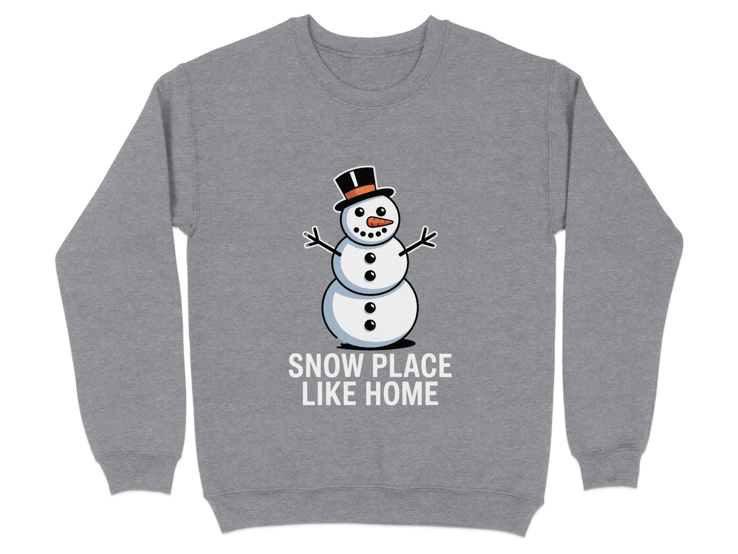 Snow Place Like Home Snowman Graphic Sweater product