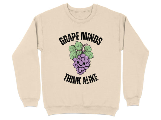 Grape Minds Think Alike Graphic Sweatshirt product type