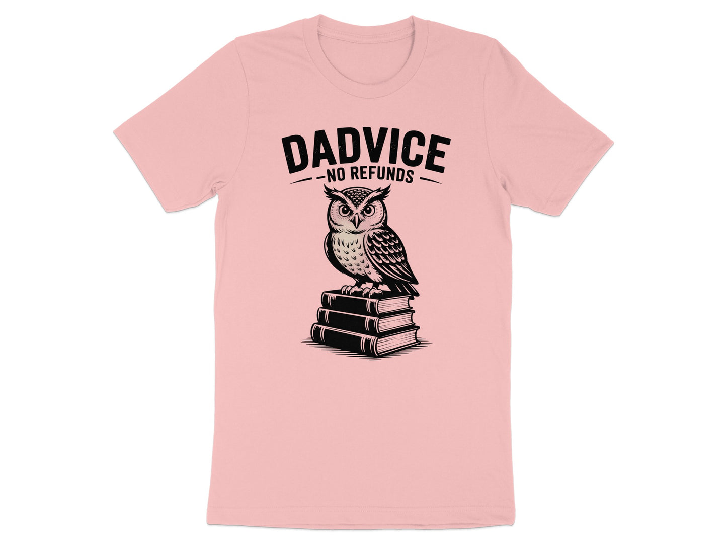 Dadvice No Refunds Owl Graphic T-Shirt product