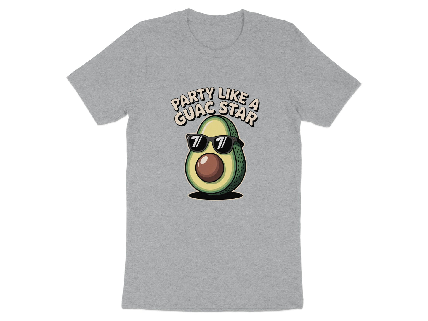 Party Like A Guac Star Graphic T-Shirt product type