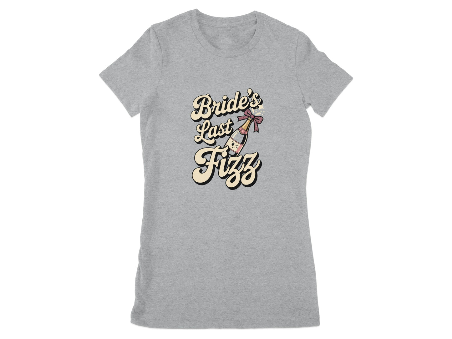 Bride's Last Fizz Graphic Women's T-shirt product type