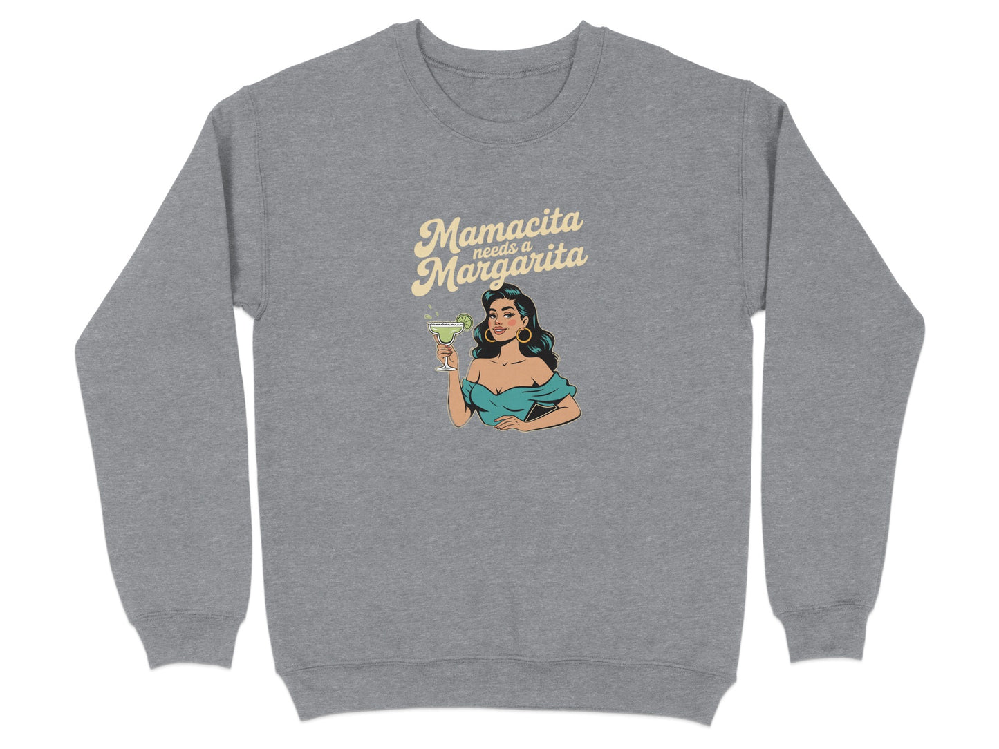 Mamacita Needs A Margarita Graphic Sweatshirt product type