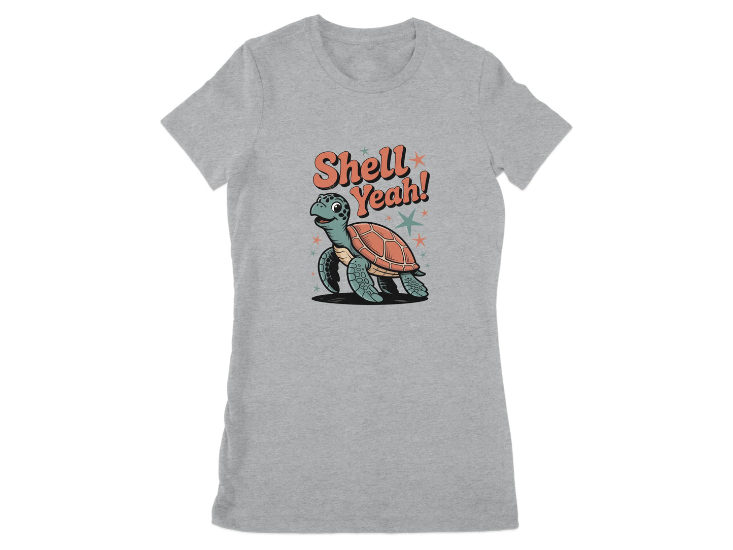 Shell Yeah Turtle Graphic Tee Shirt product