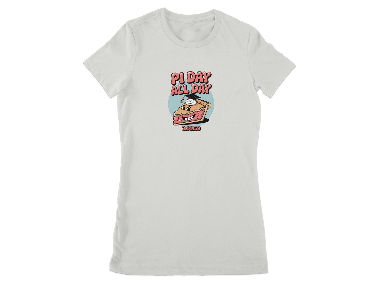 Pi Day All Day Math Humor Graphic Tee Shirt product