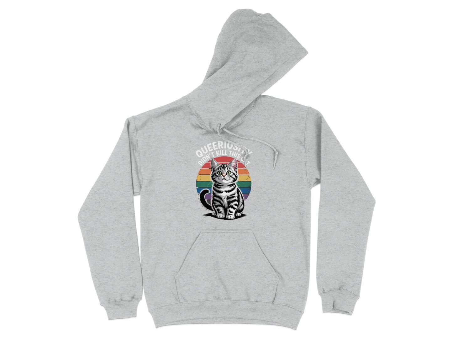 Queeriousity Cat Don't Kill My Vibe Hoodie product type