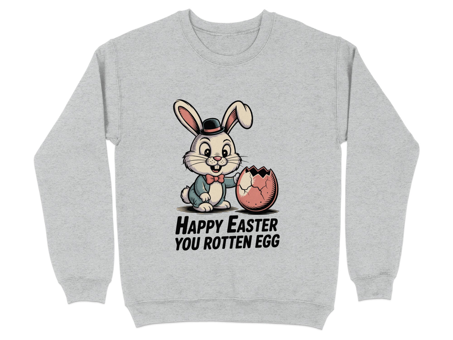 Happy Easter You Rotten Egg Graphic Sweatshirt product type