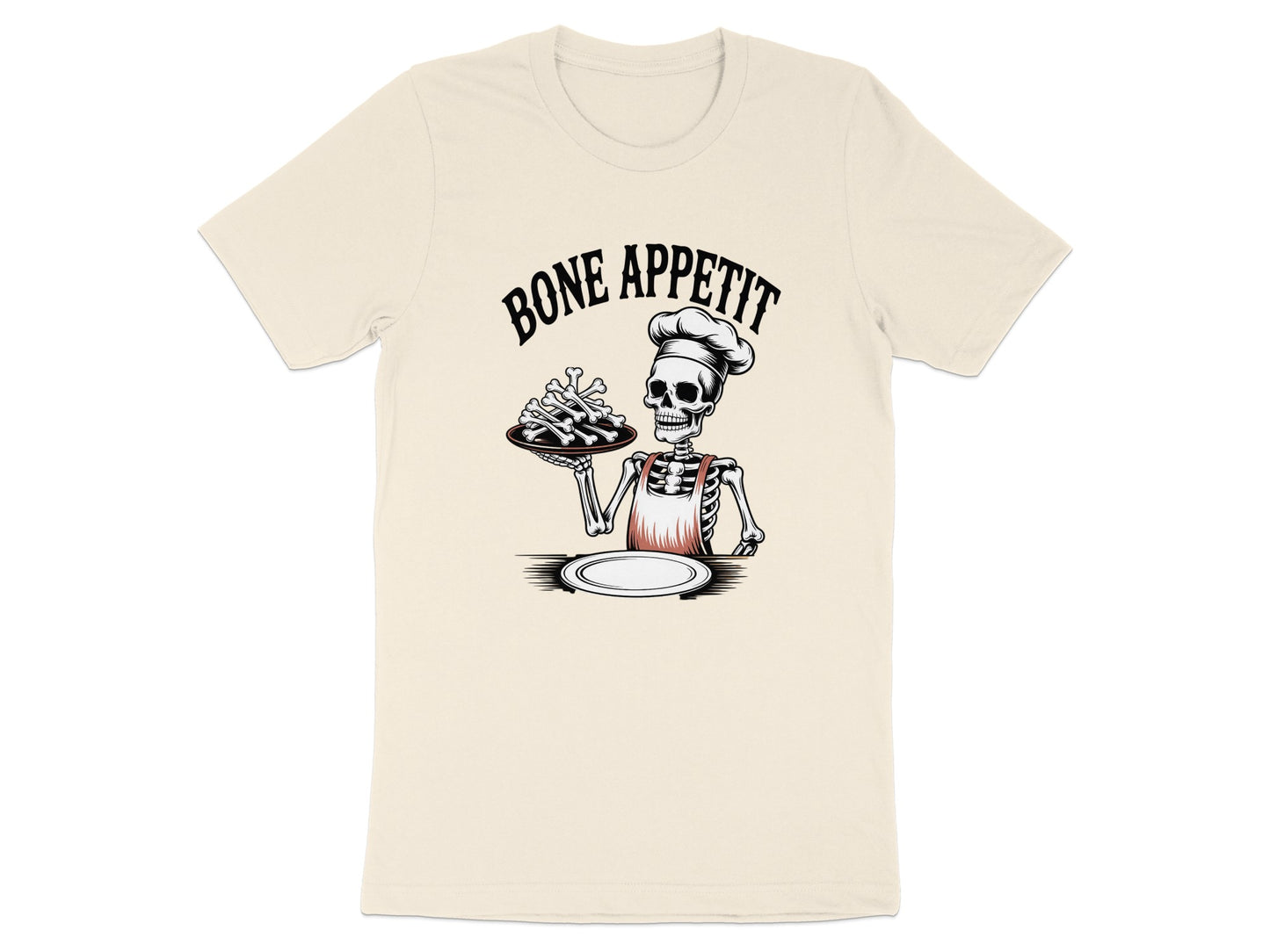 Bone Appetit Skeleton Chef Graphic T-Shirt product