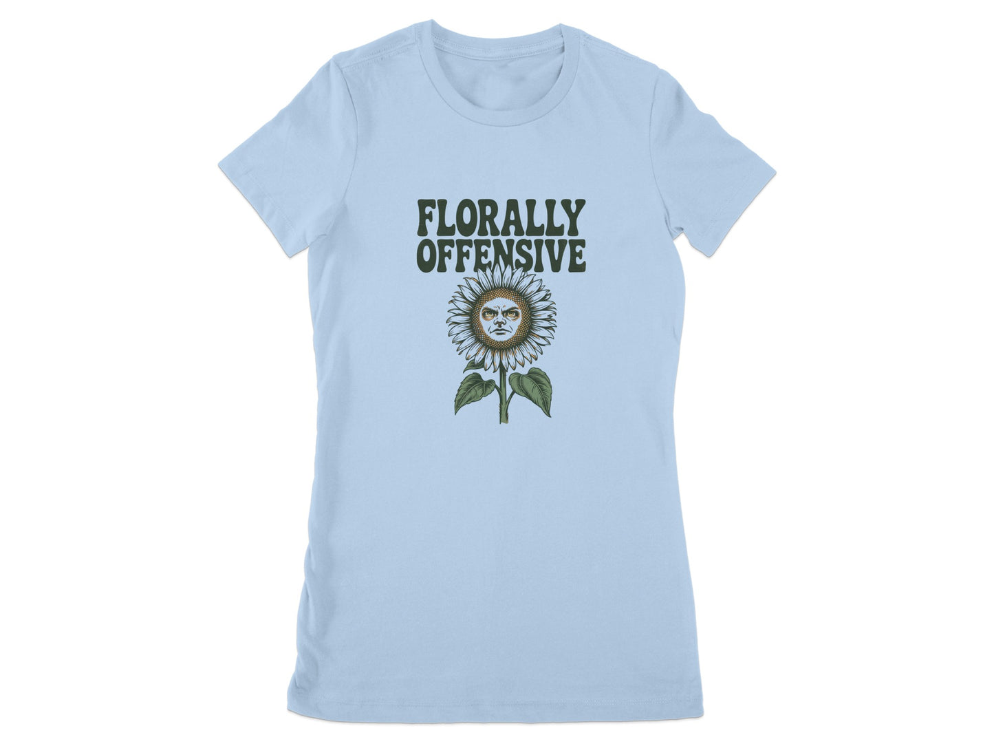 Florally Offensive Graphic T-Shirt product type