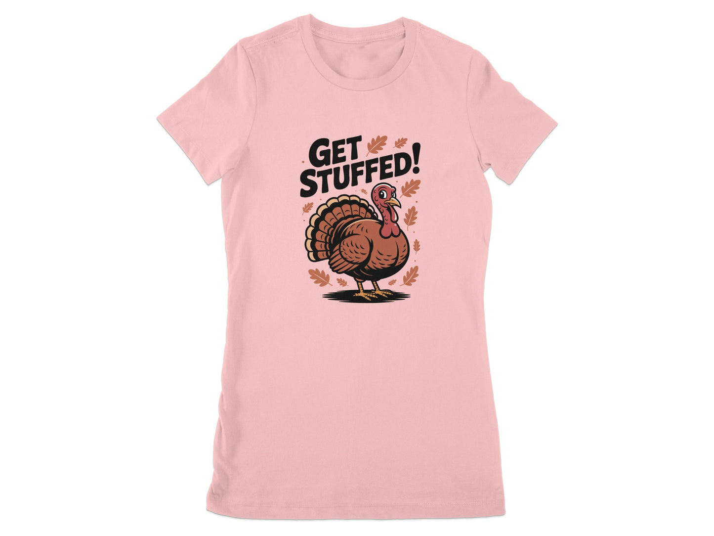 Get Stuffed Turkey Graphic Print T-shirt product