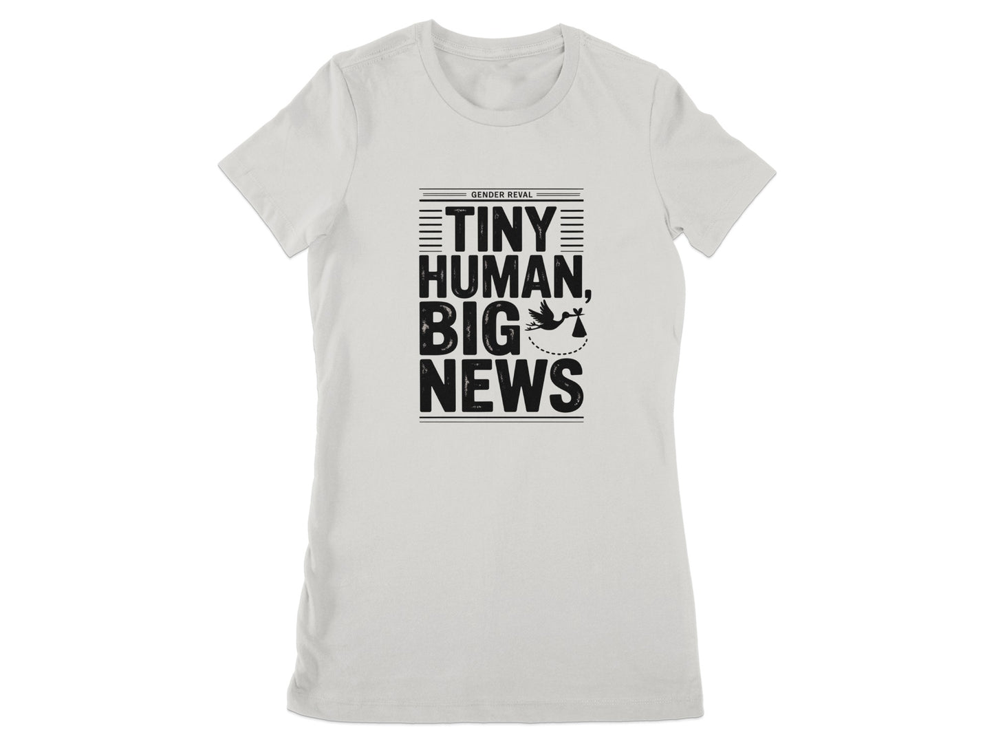 Tiny Human Big News Announcement Shirt product
