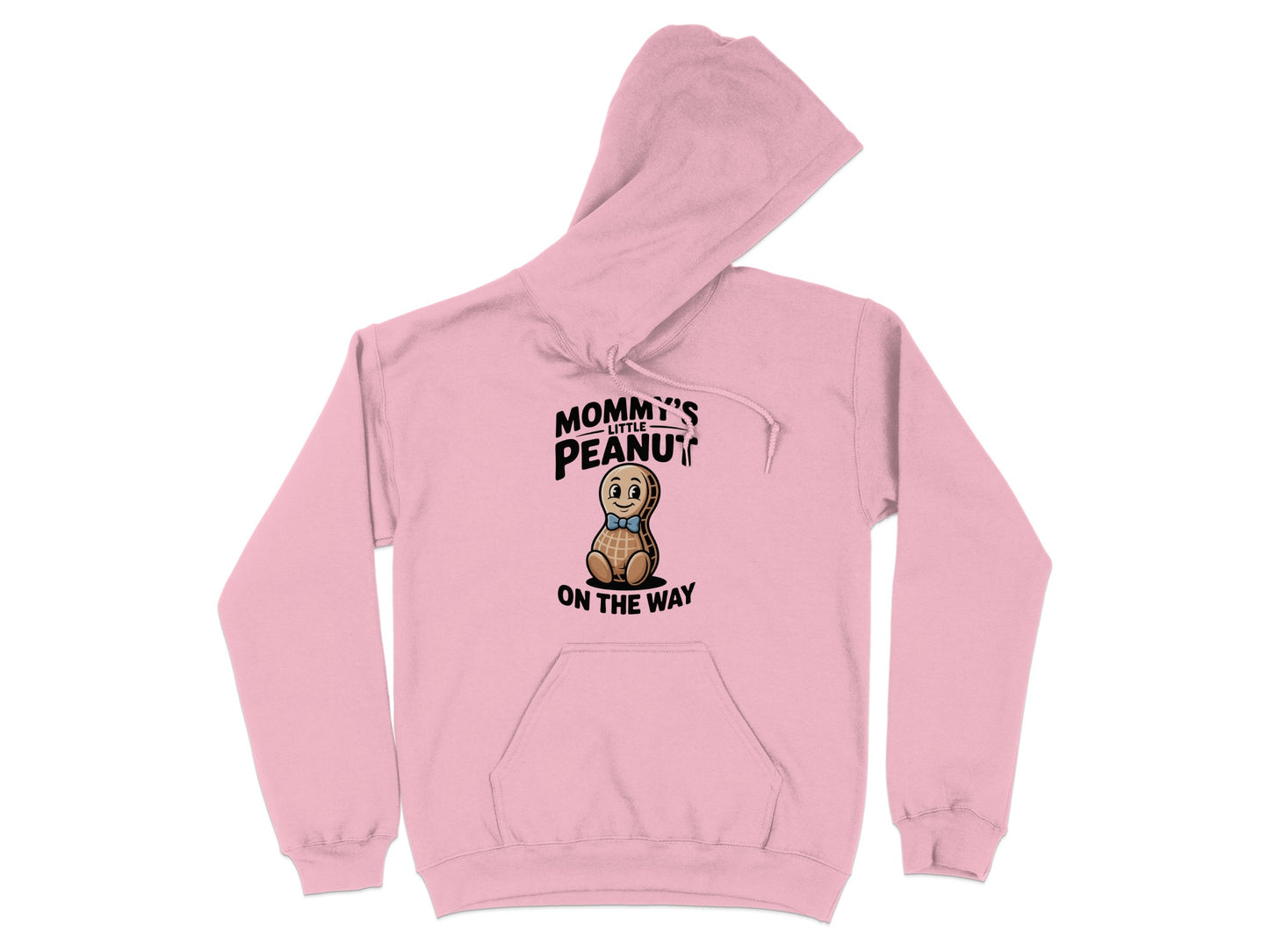 Momma's Peanut On The Way Hooded Sweatshirt product type