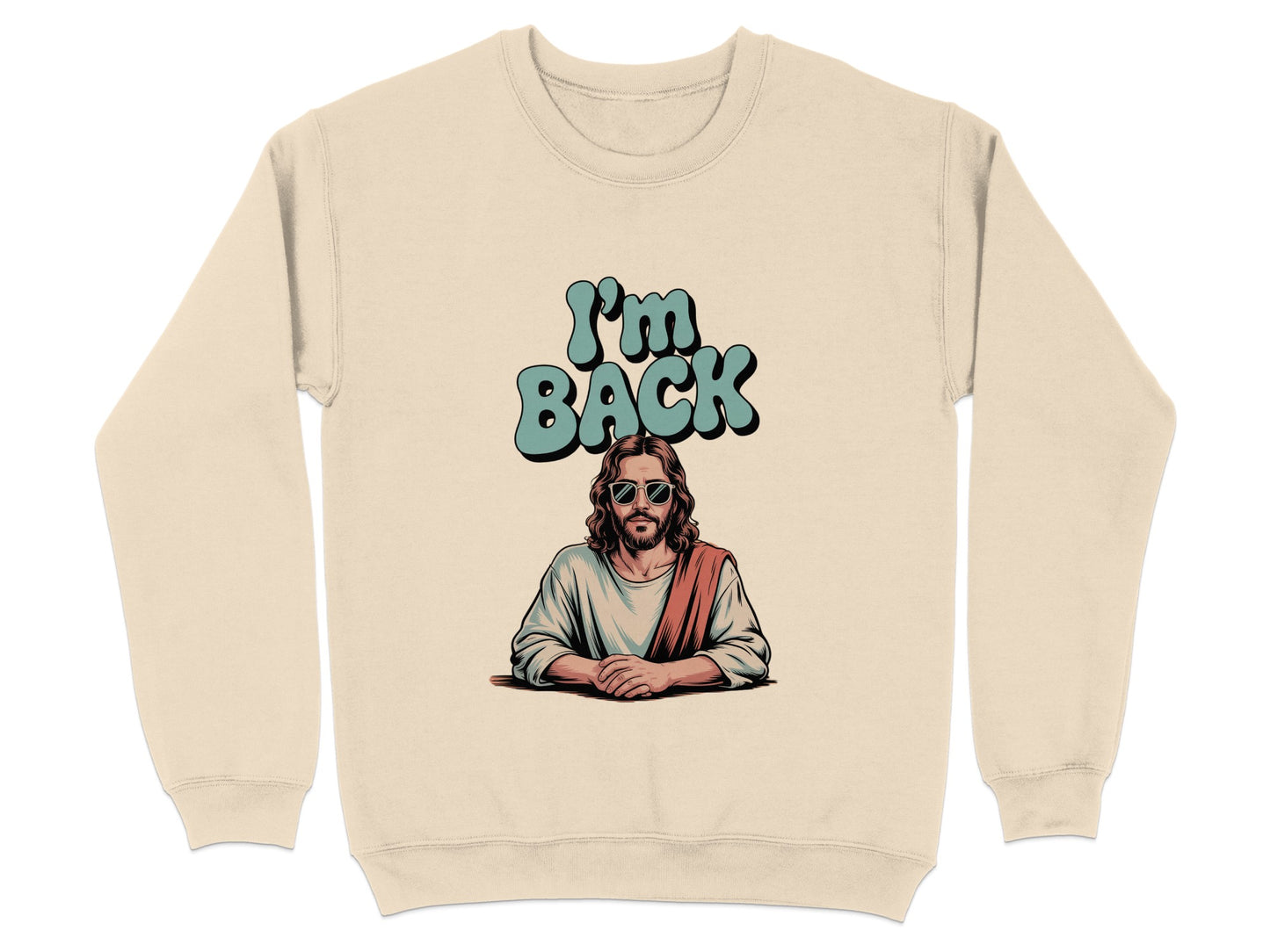 I'm Back Graphic Sweatshirt Perfect Casual Product
