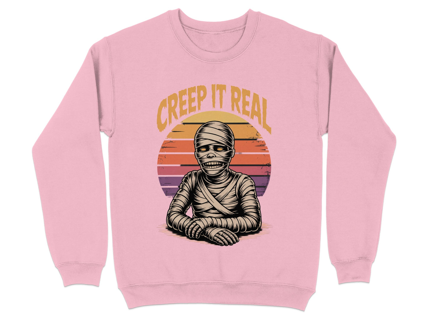 Creep It Real Vintage Mummy Graphic Sweatshirt product