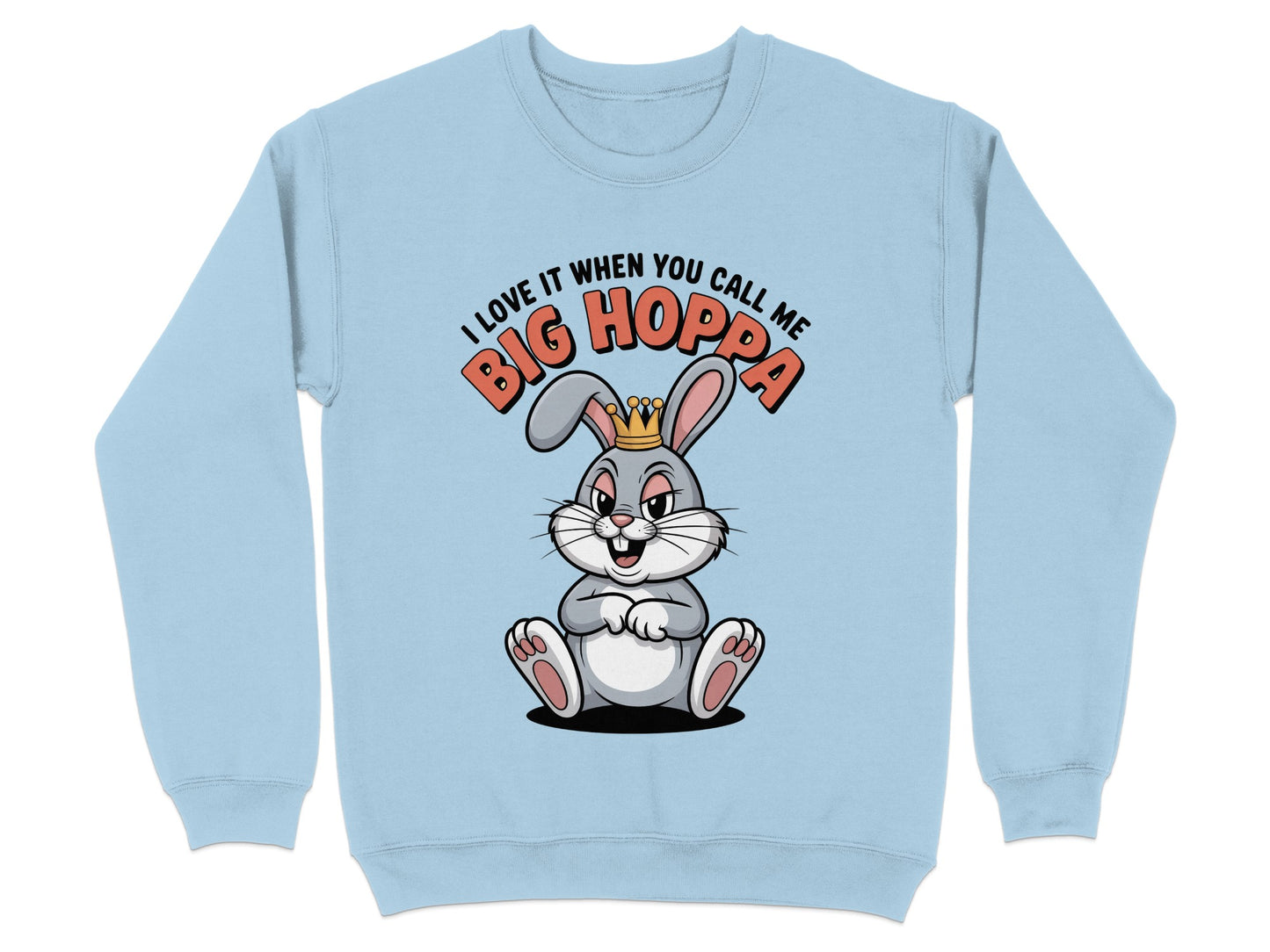 Big Hoppa Bunny Sweatshirt Cozy and Stylish product type