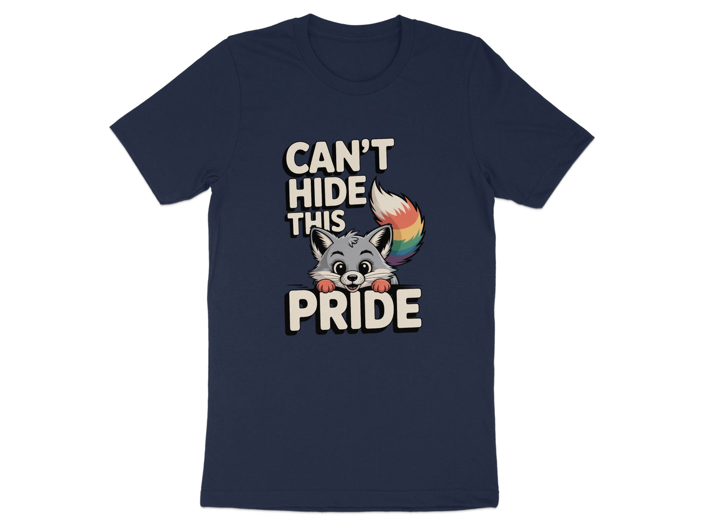 Can't Hide This Pride Rainbow Fox T-Shirt product