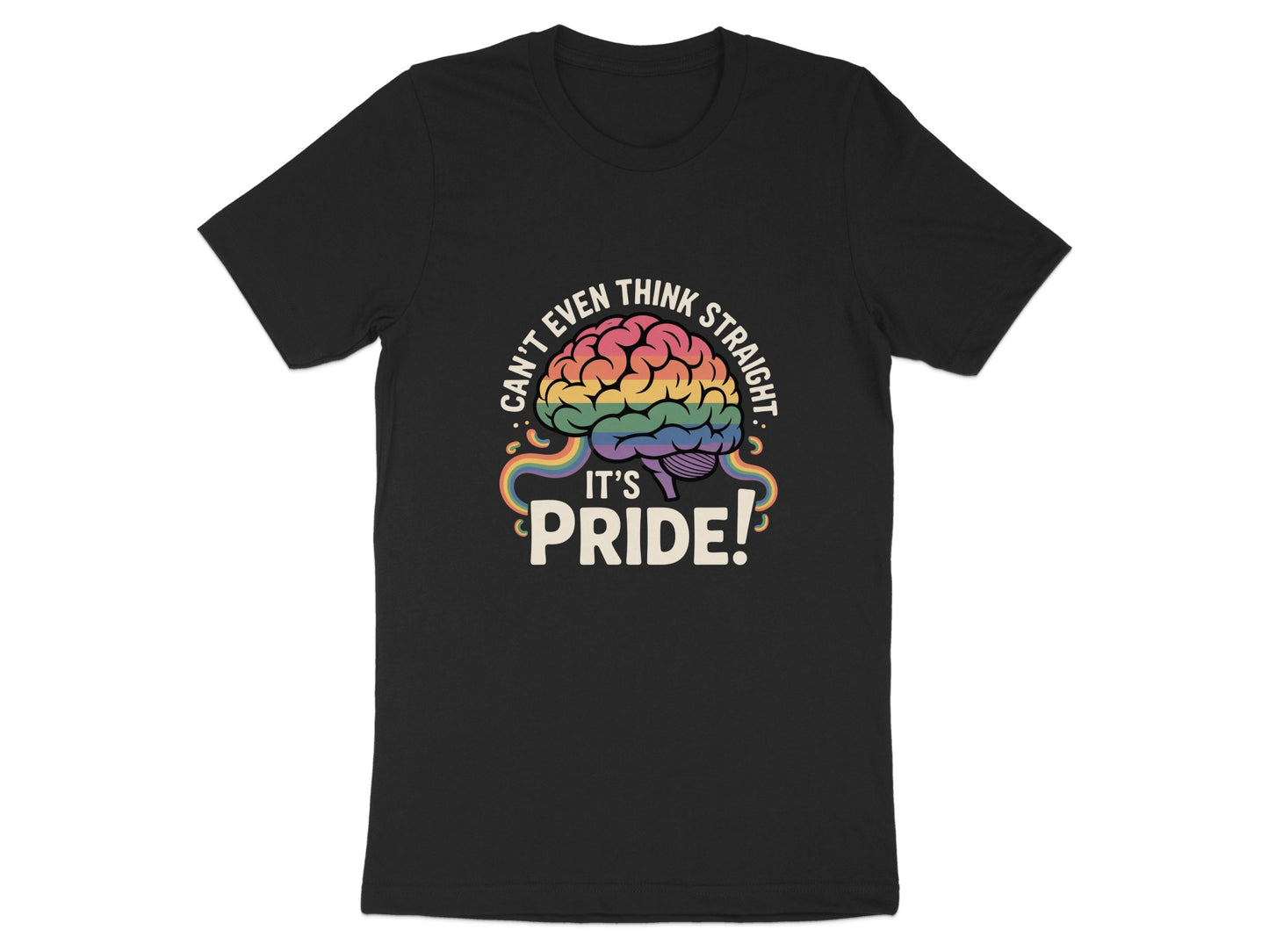 Can't Even Think Straight Pride T Shirt product type