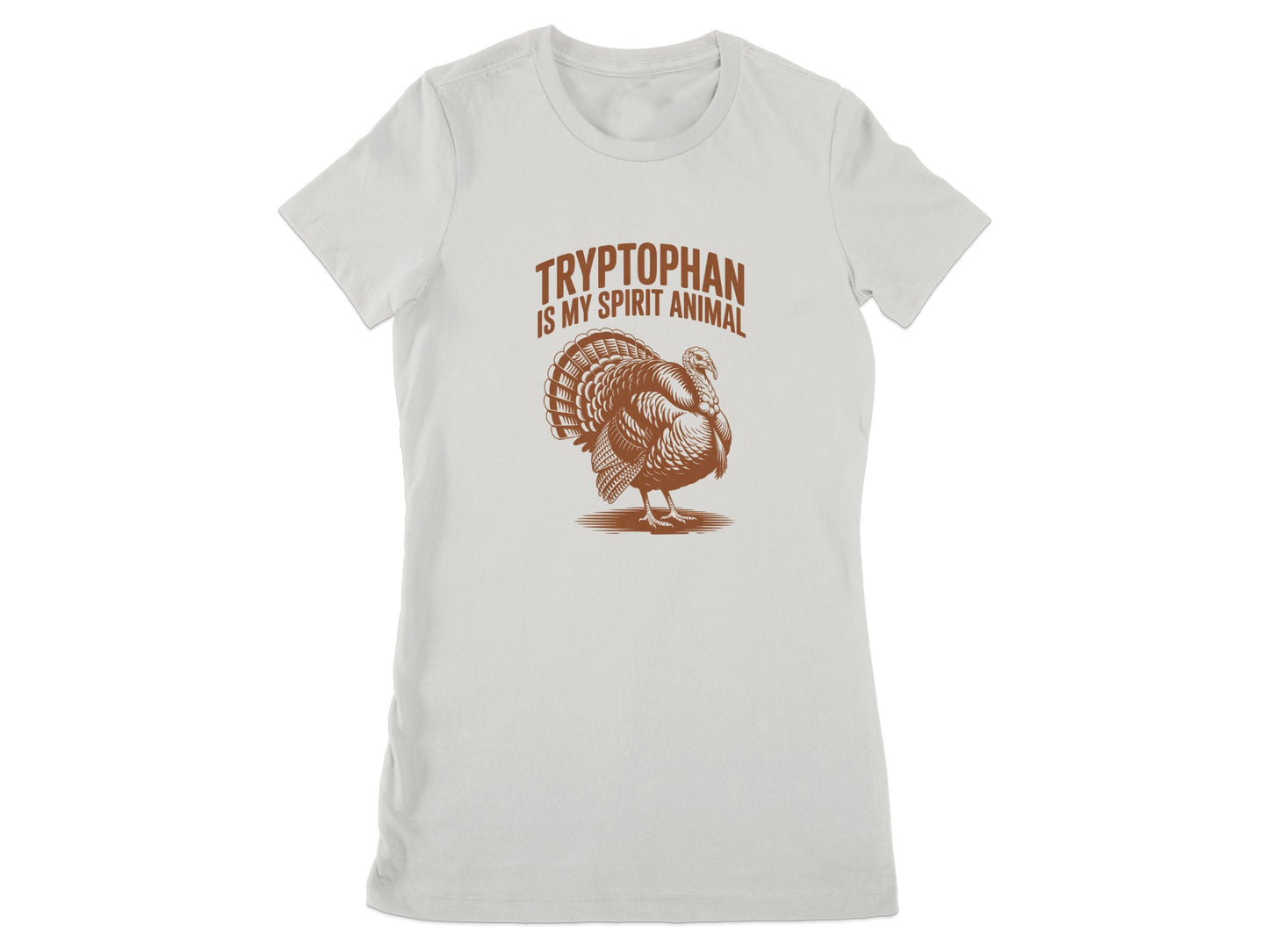 Tryptophan Is My Spirit Animal Print T-shirt product