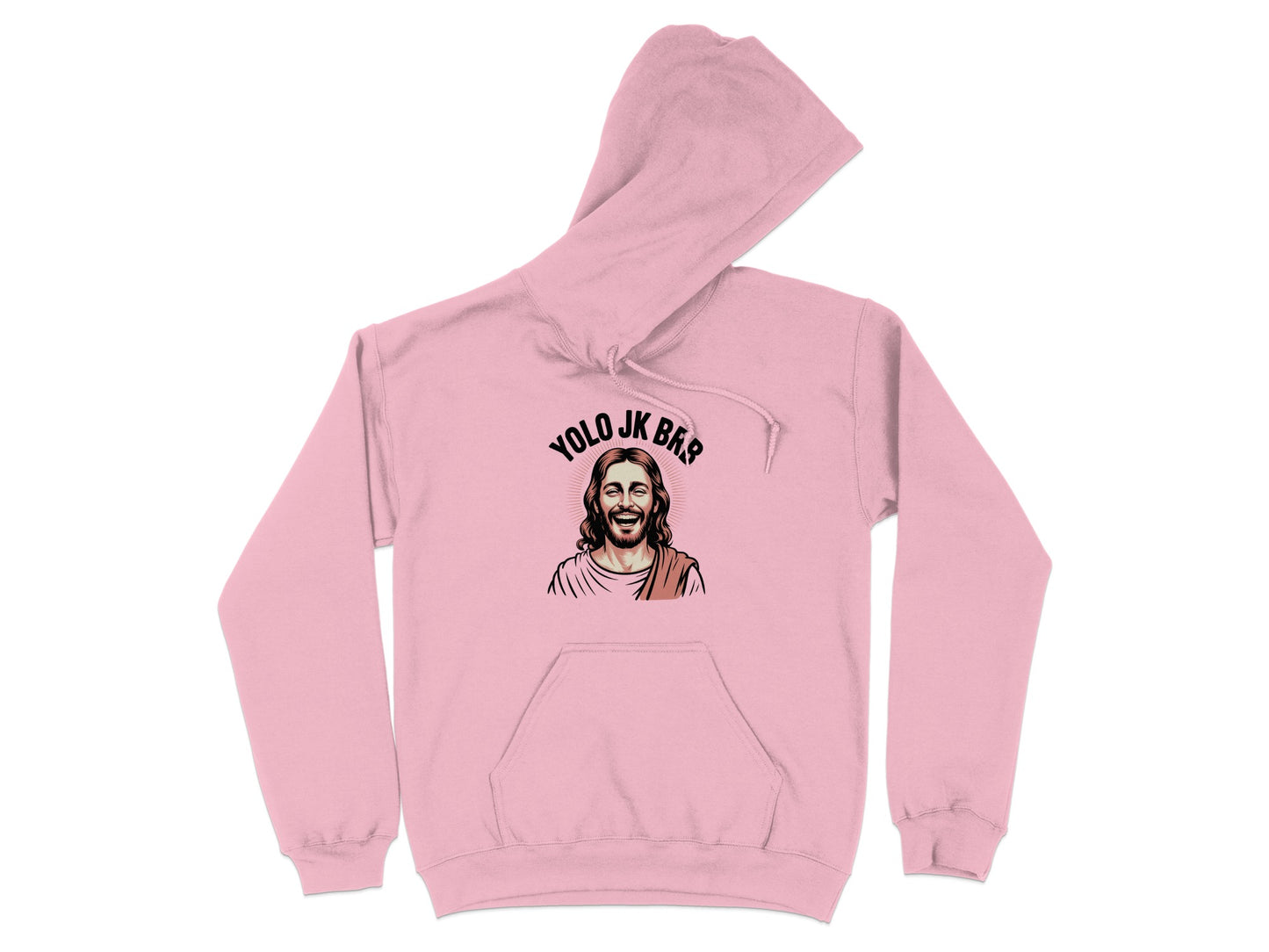 YOLO JK BRB Jesus Hoodie Sweatshirt Casual Fashion product