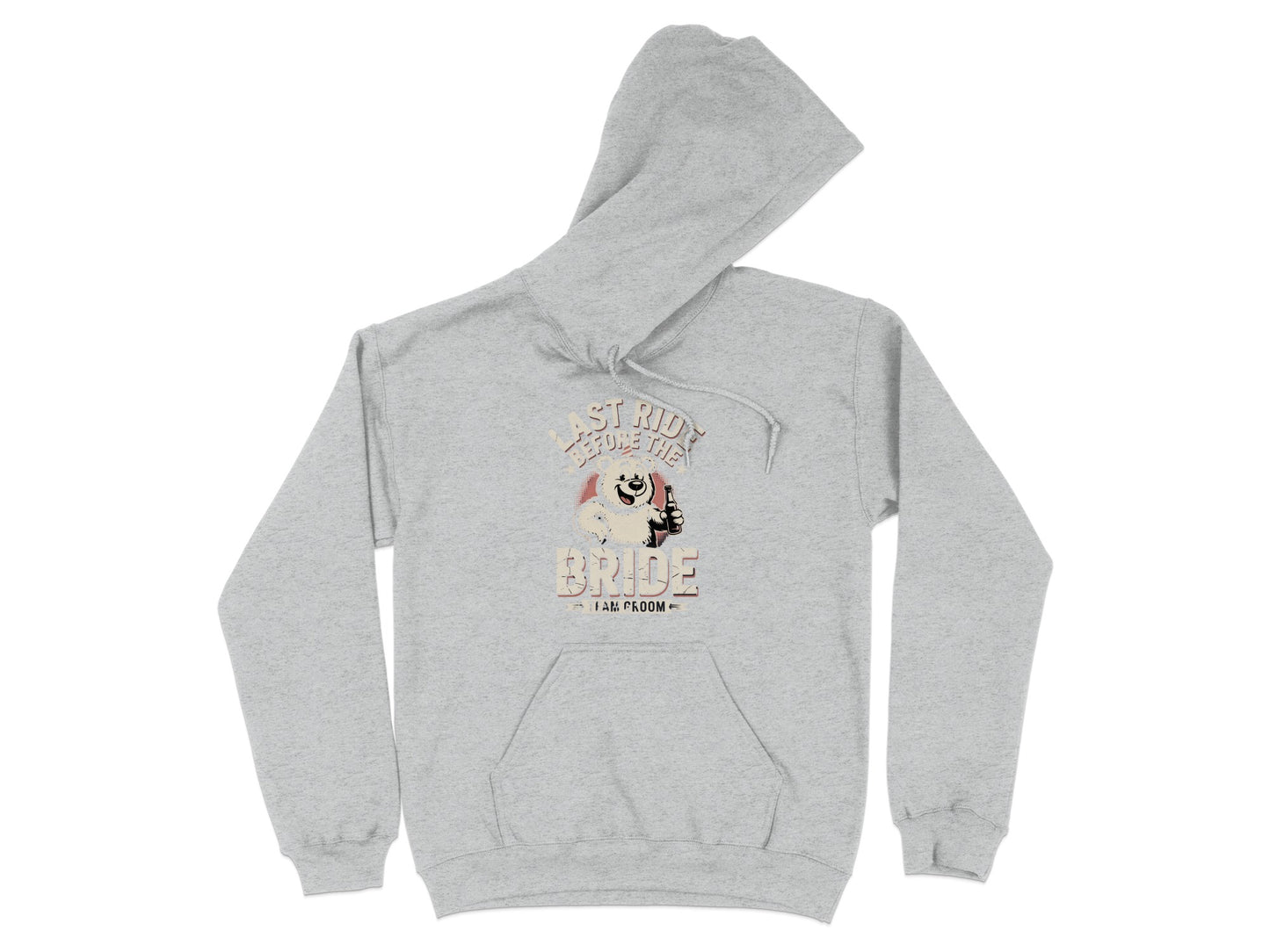 Last Ride with the Bride Fun Hoodie Product Type